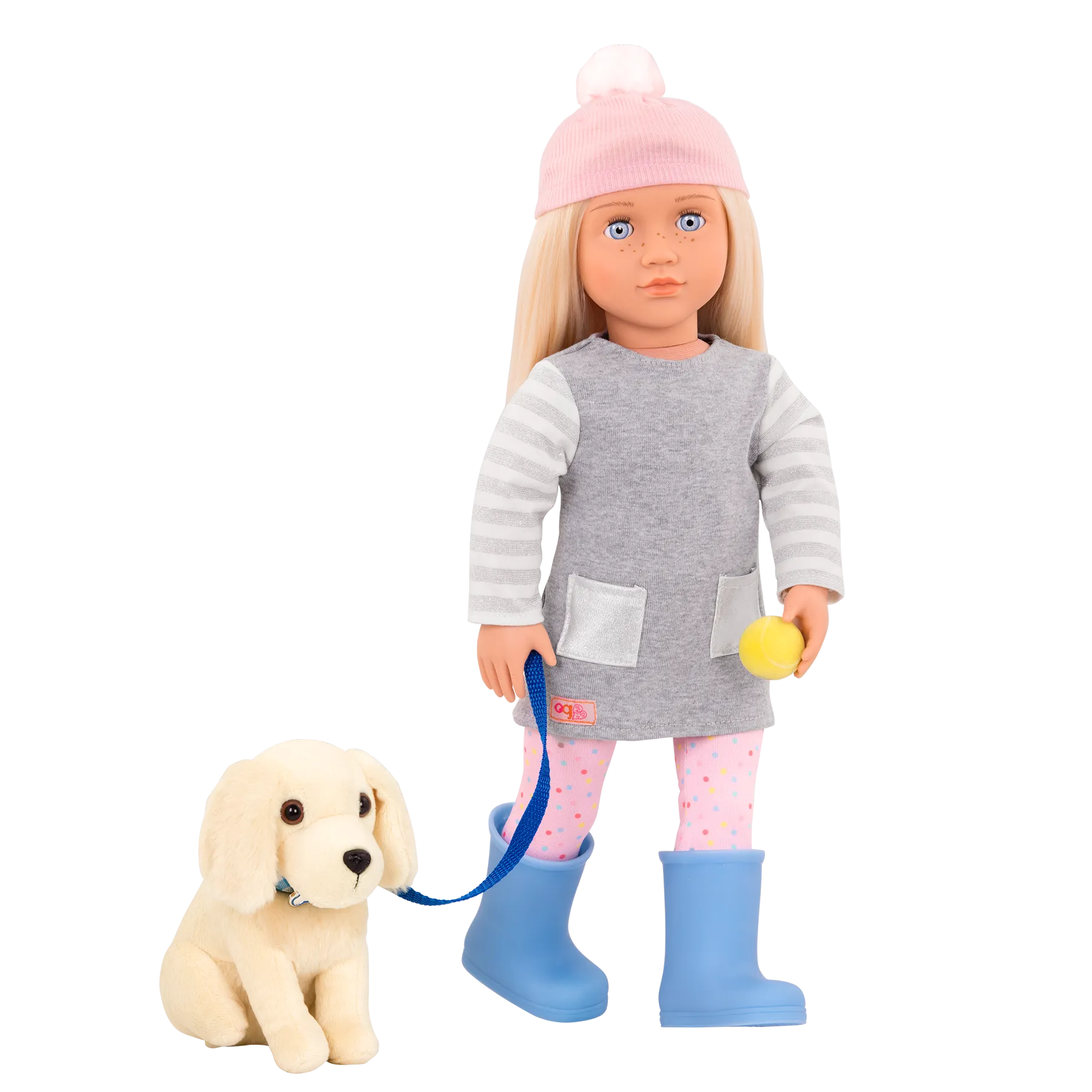 World Heritage Gallery Art Our Generation Megan 46 cm Doll & Pet Set
