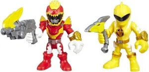 Special Release Bathroom Accent Power Rangers Playskool Heroes Figurines Red Ranger & Yellow Ranger 2-Pack