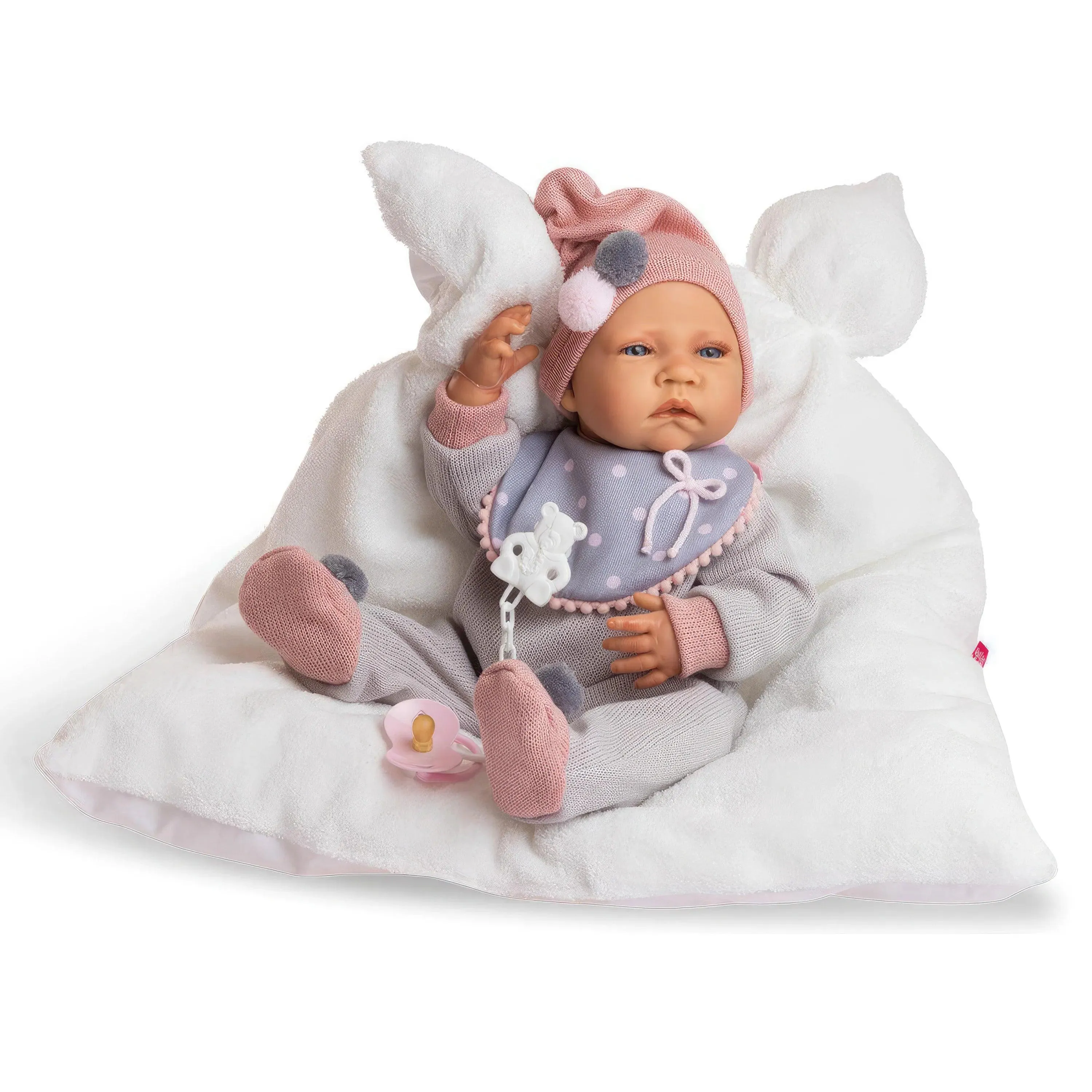 Farm Animal Berjuan 8108 Newborn Special Baby Doll 45cm