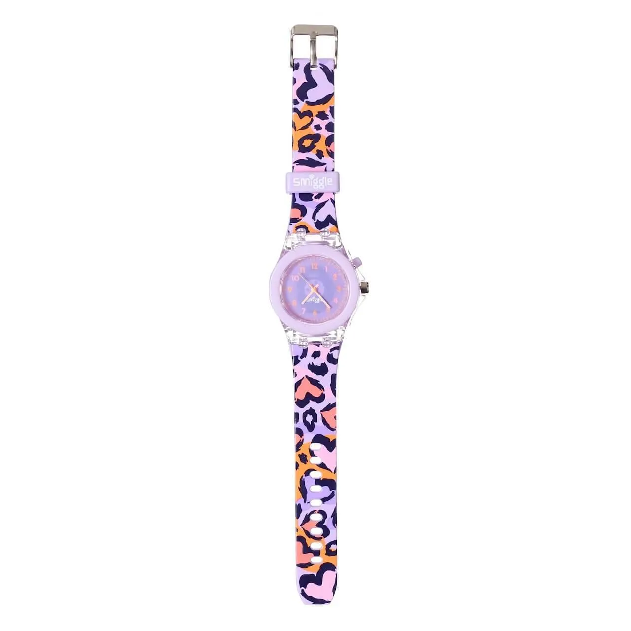 SMIGGLE Flow Light Time Flashing Watch Lilac Vintage Replica Corporate Gift