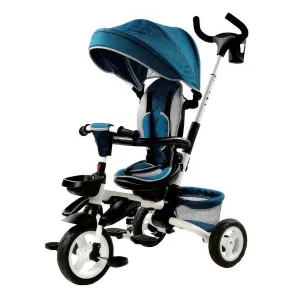 Military Figure Blue Folding Tricycle