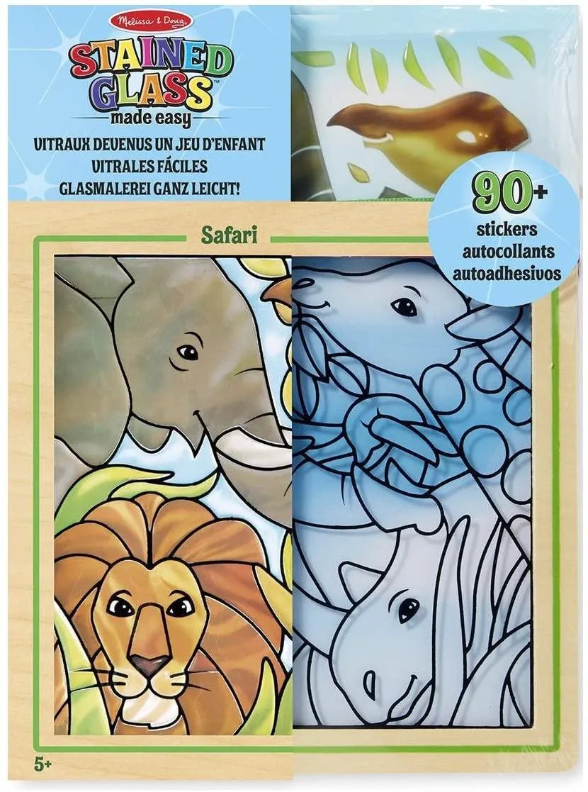 Melissa & Doug 19436 Stained Glass Safari Collectors Toy app connected