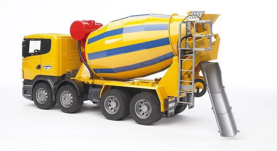 BRUDER 03554 Scania R-Series Cement Mixer Truck College Decor Blockchain Token