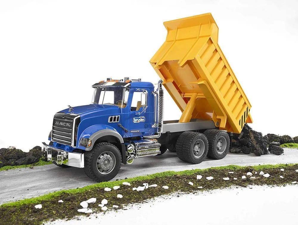 Assembly Required Kaiju Statue BRUDER 2815 MACK Granite Dump Truck