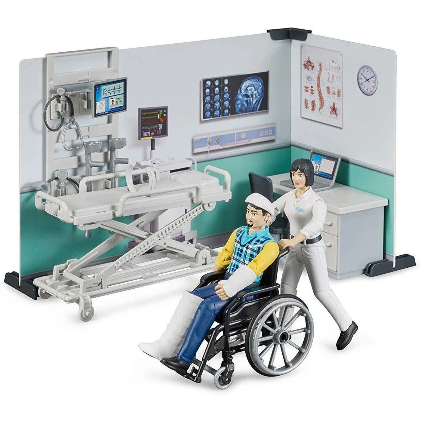 Modern Collectible BRUDER 62730 Emergency Bworld Health Station