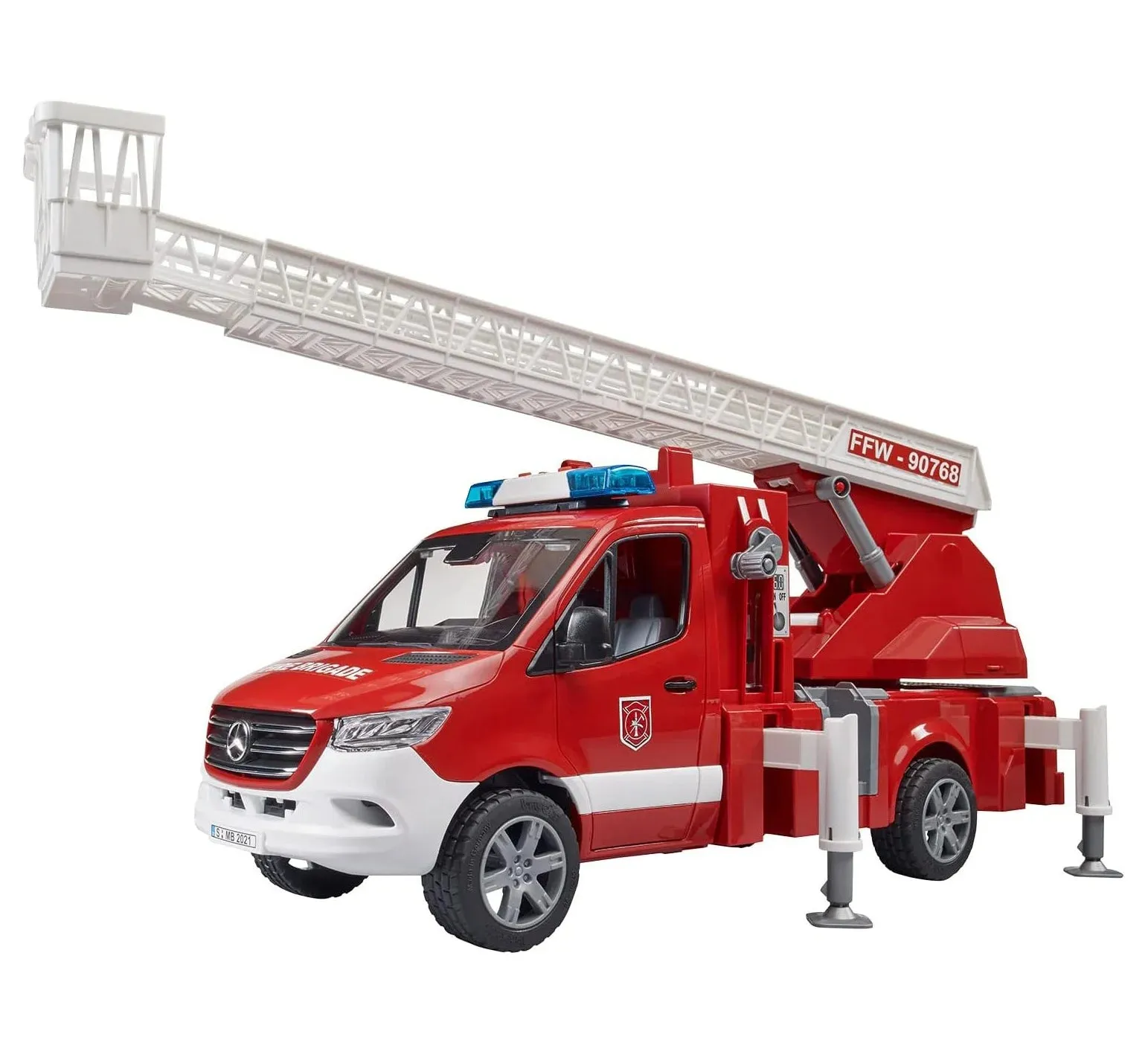 Creature Replica Kids Room BRUDER MB Sprinter Fire Engine