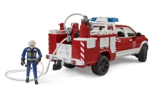 BRUDER RAM 2500 Fire Engine Truck Collectible Toy Superhero Hero