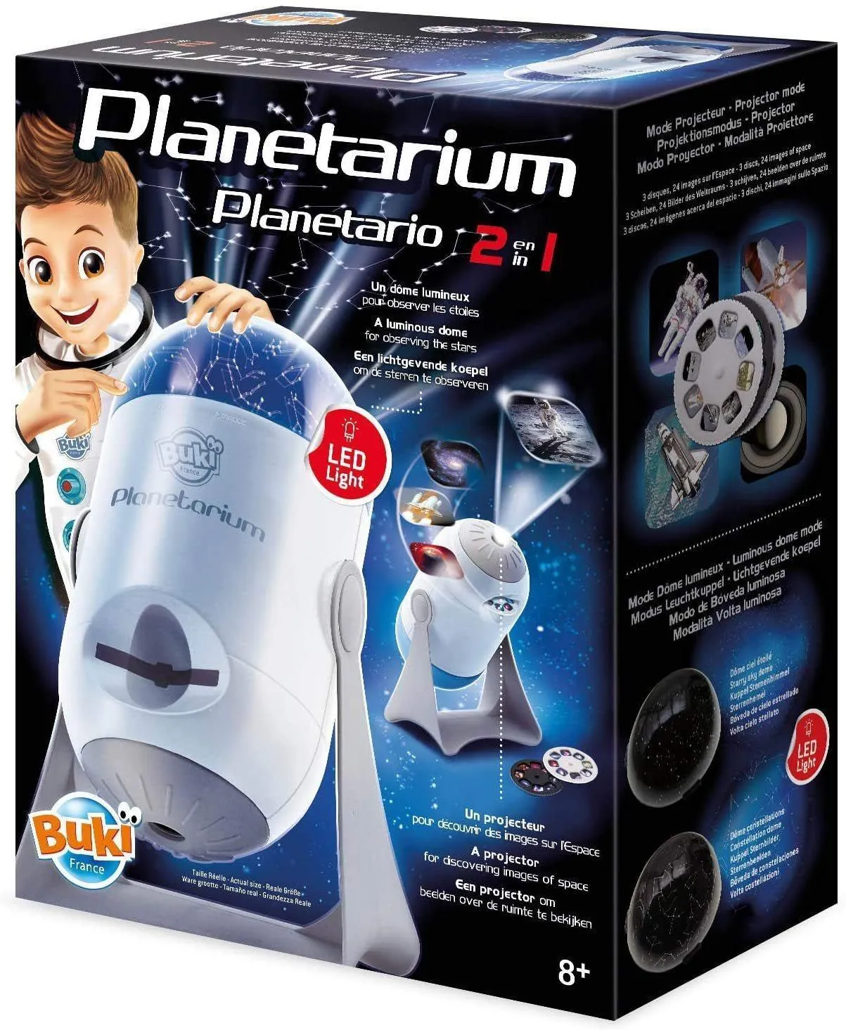 Super Deformed Sports Figure BUKI France 7250 Interactive Planetarium 2 in 1