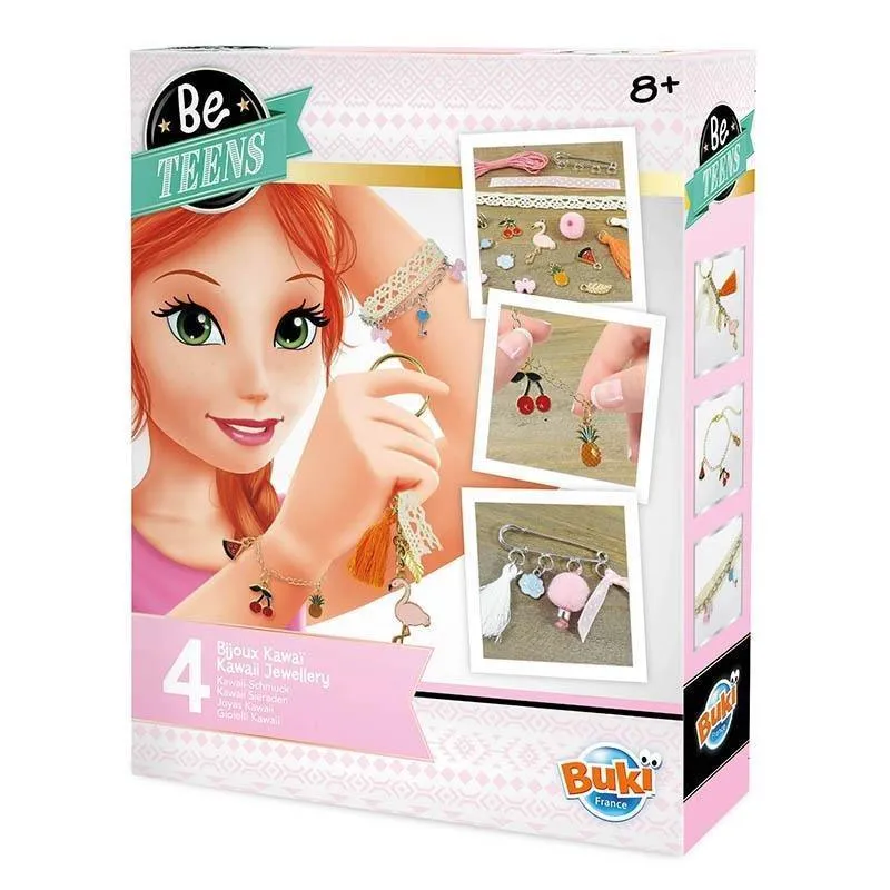 BUKI France Be Teens Bijoux Bijoux Kawaii Jewellery Making Kit Collectible Hero Special Color