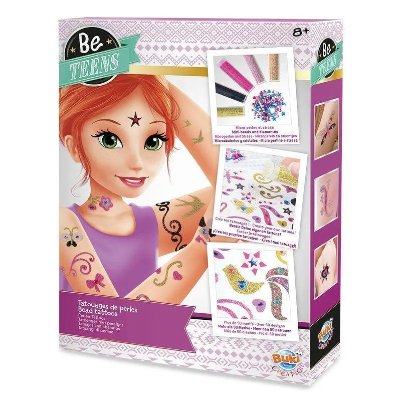 BUKI France - Be Teens Jewellery Bead tattoos Custom Figure