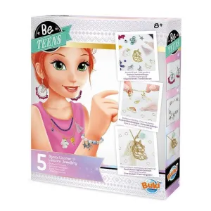 BUKI France Be Teens Jewellery Unicorn Jewellery Making Kit Deity Statue