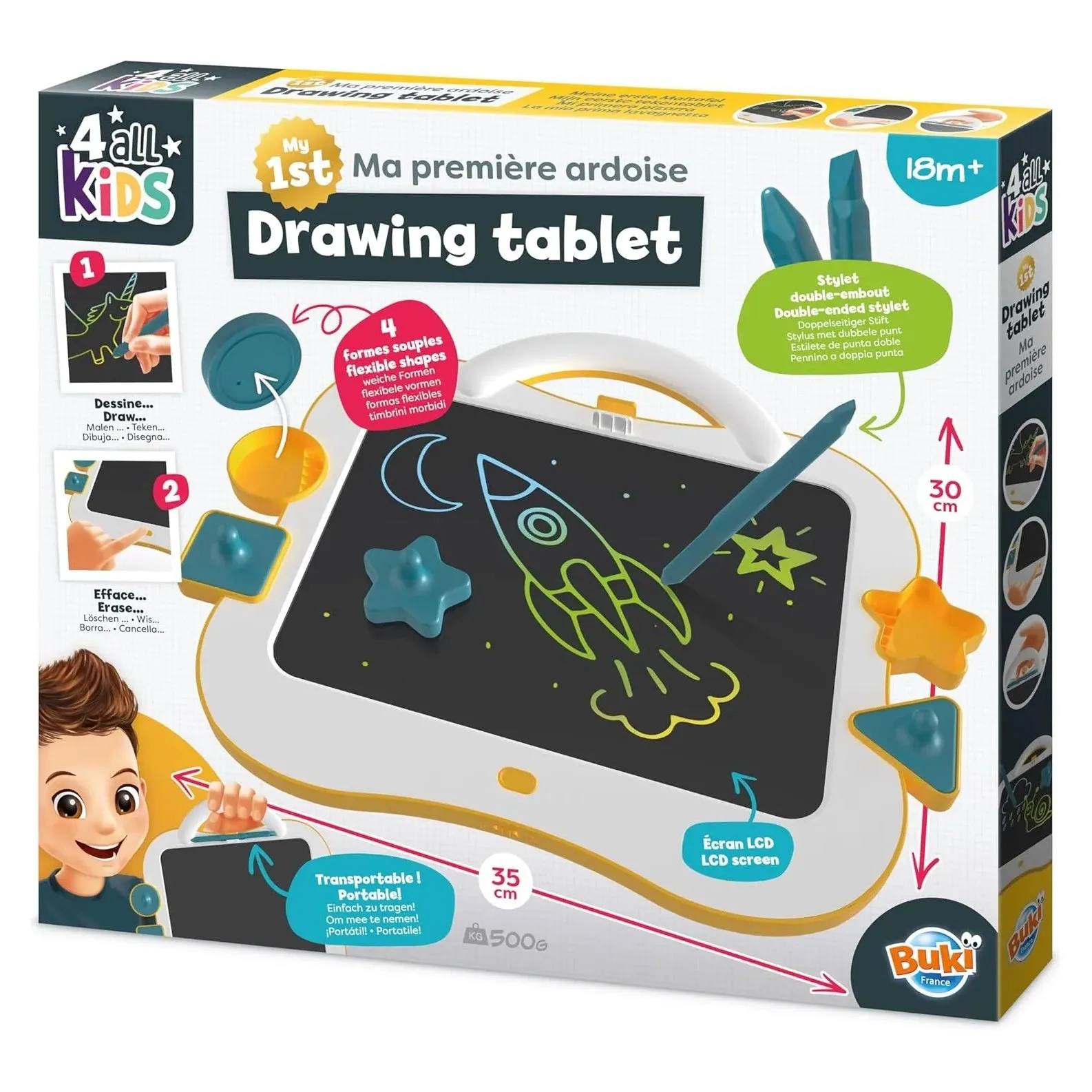 Generational Gift BUKI France My First Drawing Tablet