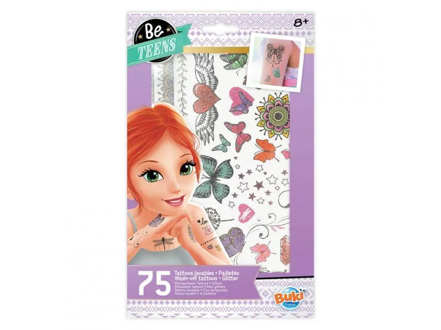 People's Choice BUKI France TA001 - 75 Assorted Tattoos