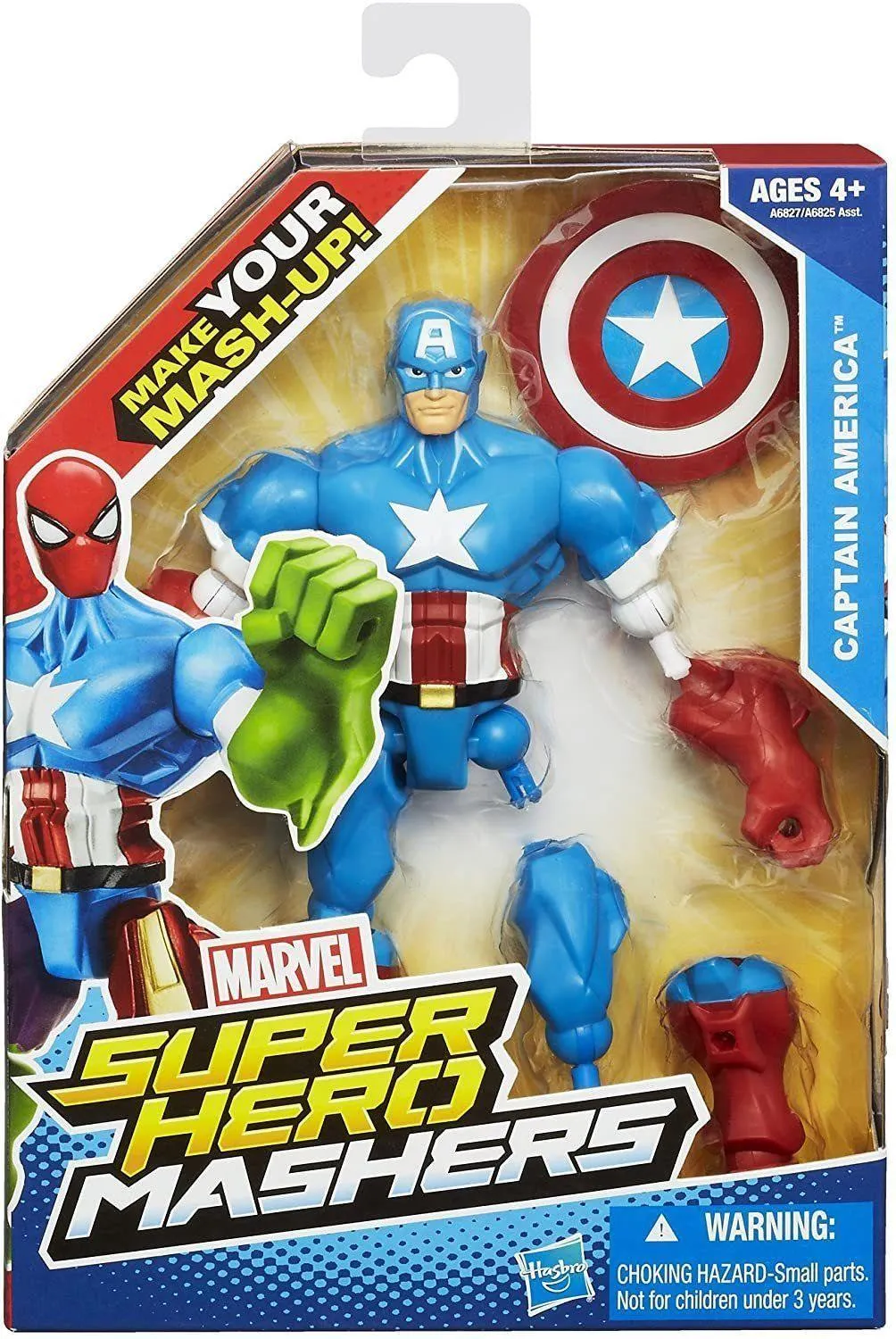 Kids Room Captain America Avengers Super Hero Mashers 6-inch Action Figure