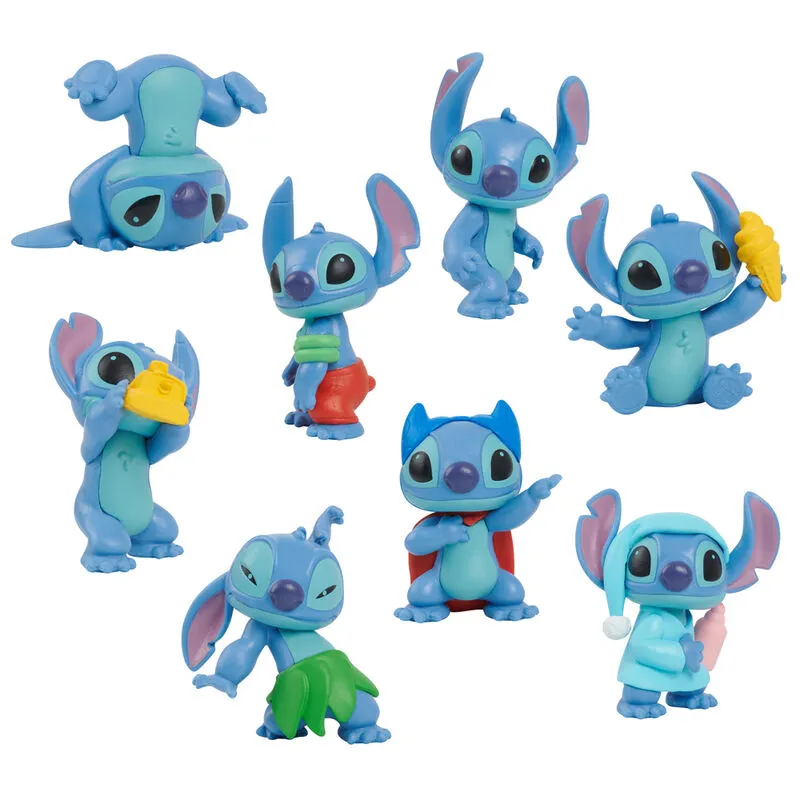 Unicorn Model Gaming Model Disney Stitch Set Figures 5cm