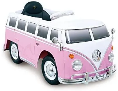 ROLLPLAY Germany Premium Battery Car, With Remote Control, VW BUS TYPE 2 (T1) Collector's Album