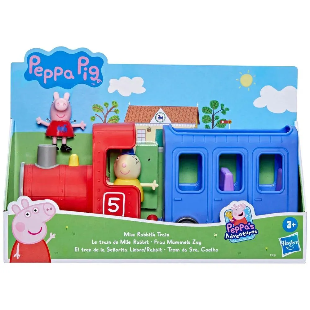 Passed Down Battle Model Peppa Pig Peppa??s Adventures Miss Rabbit??s Train Vehicle