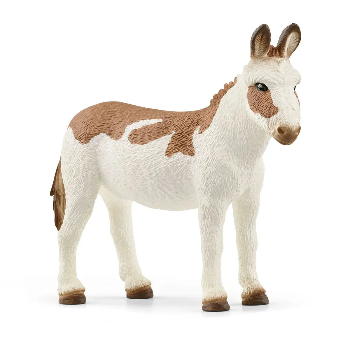 Schleich American Spotted Donkey Bird Replica