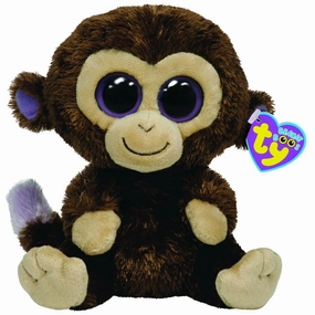 Event Souvenir Vibrant Colors Ty Beanie Boo Coconut The Monkey Plush 25cm