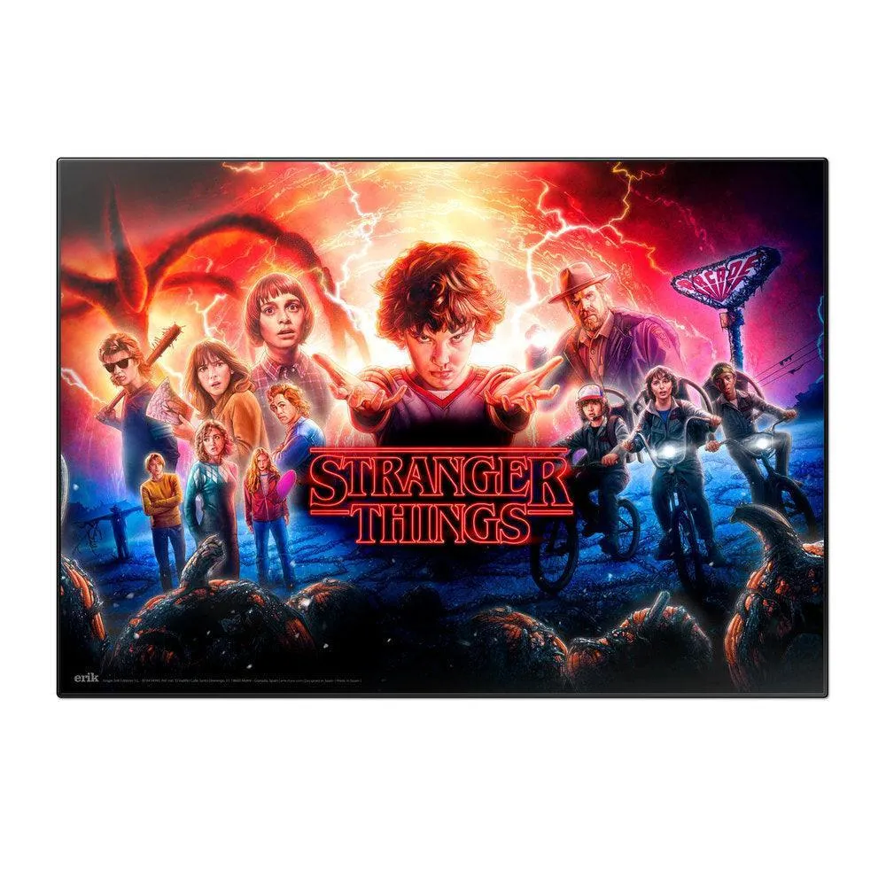 Miniature Toy Stranger Things Desk Mat