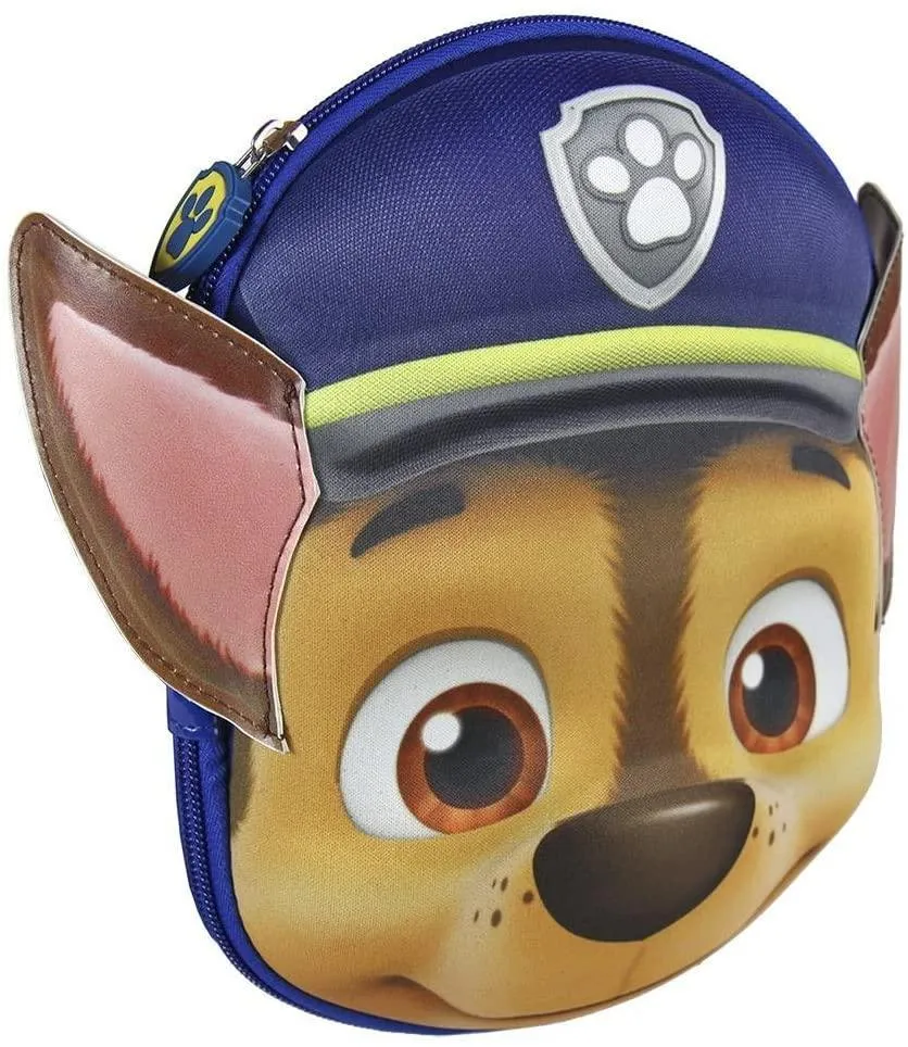 PAW Patrol 3D Filled Pencil Case Patio Decor Silver Coated