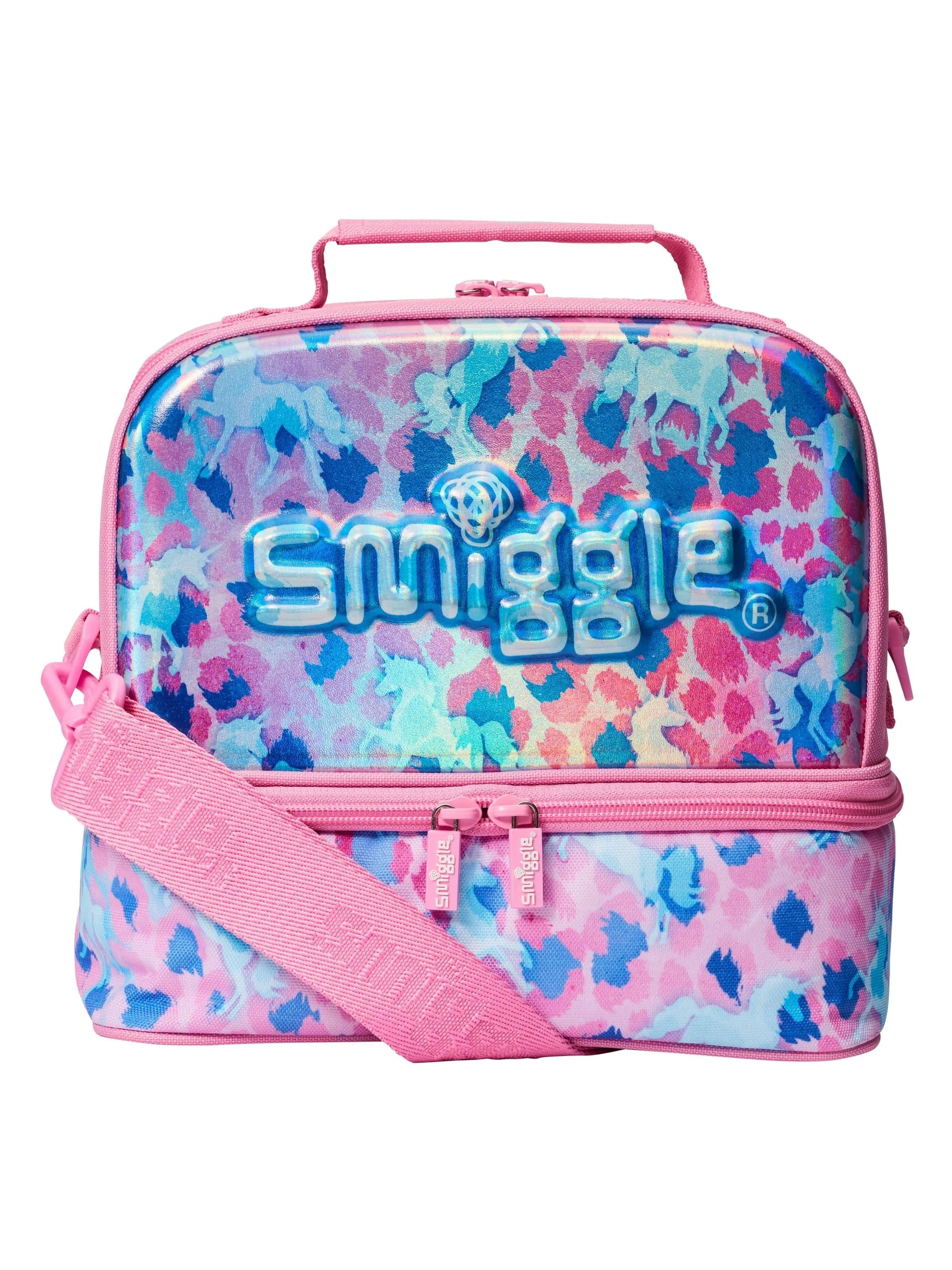 SMIGGLE Mirage Hardtop Lunchbox - Pink Anime Model