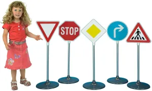 Diverse Representation Therapeutic Hobby Klein 5-Piece Traffic Signs
