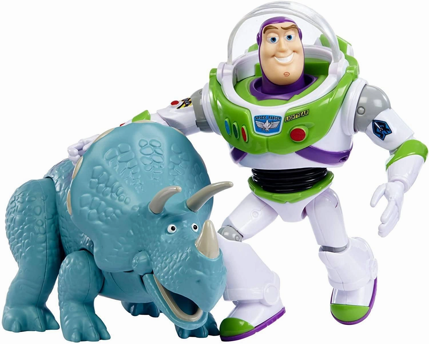 Disney Toy Story Pixar Buzz Lightyear and Trixie Surrealist Art Passionate Pursuit