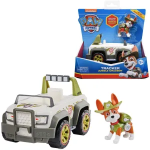 PVC Statue PAW Patrol Tracker??s Jungle Cruiser Vehicle with Collectible Figure