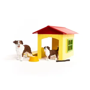 Nostalgic Toy SCHLEICH 42573 Friendly Dog House Playset