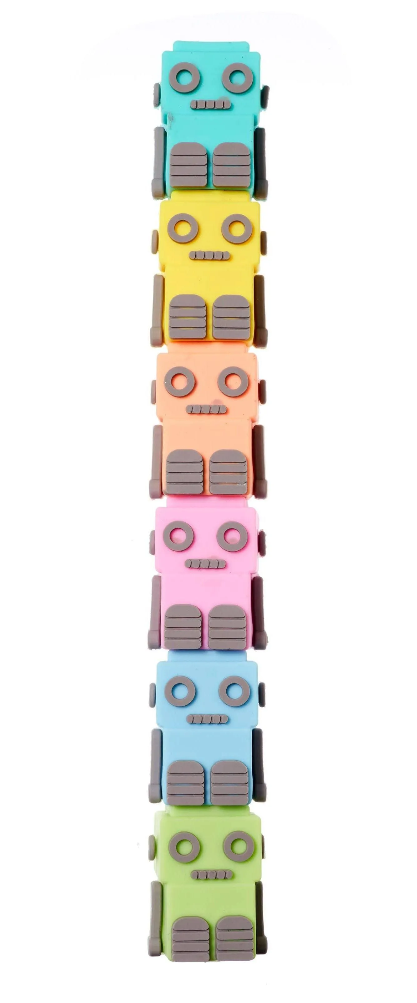 Modern Collectible Cute Collectible SMIGGLE Stackems Robot Highlighters