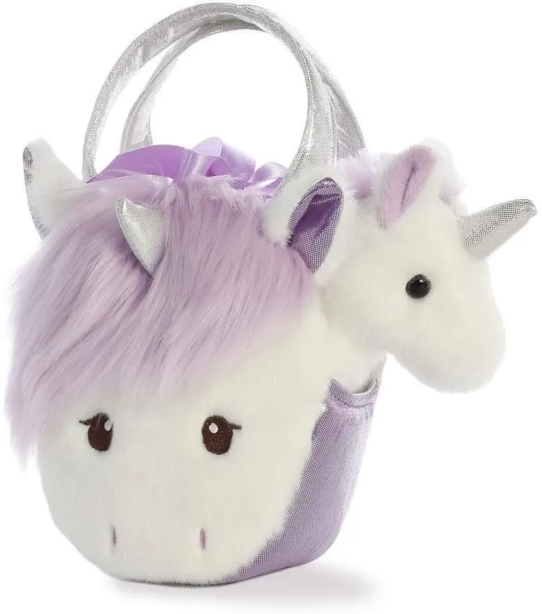 AURORA Fancy Pals Heather Unicorn Purple Soft Toy Fictional Hero Celebrity endorsed
