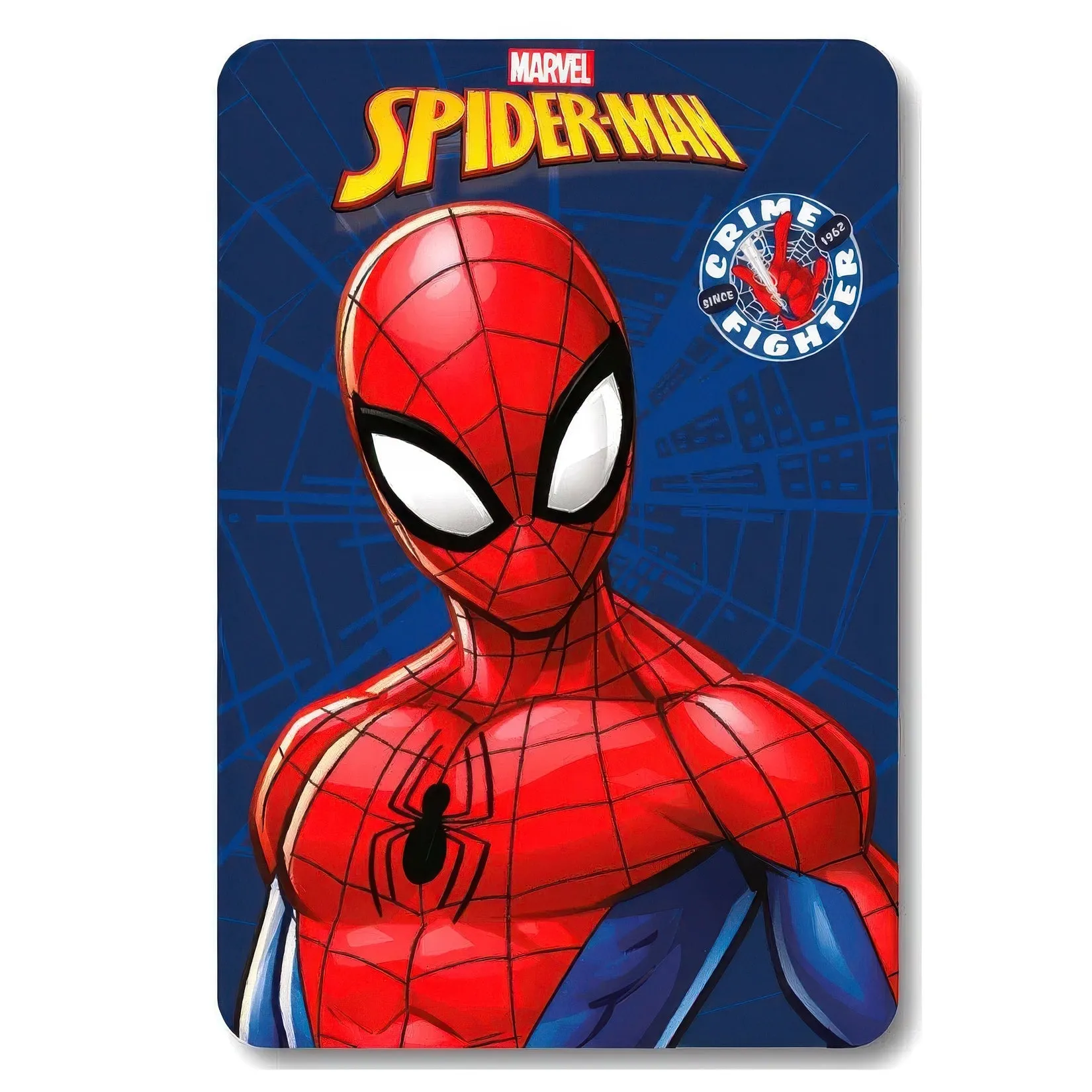 Marvel Spider-Man Polar Blanket Collectible Hero Crystal Figure
