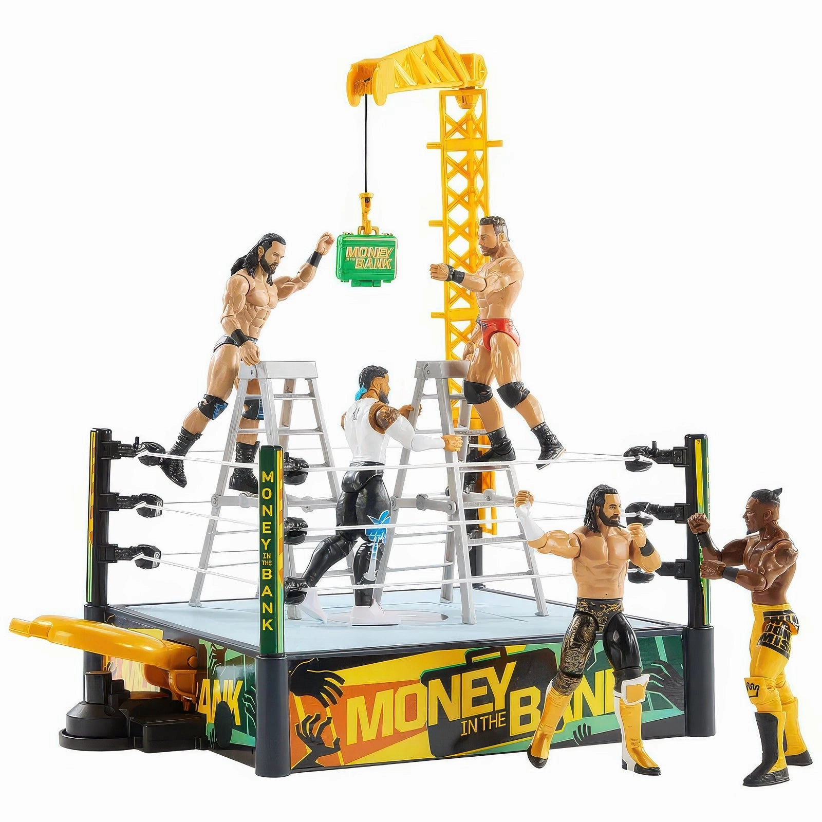 Collector's Market WWE Money In The Bank Cash-In Ring Playset