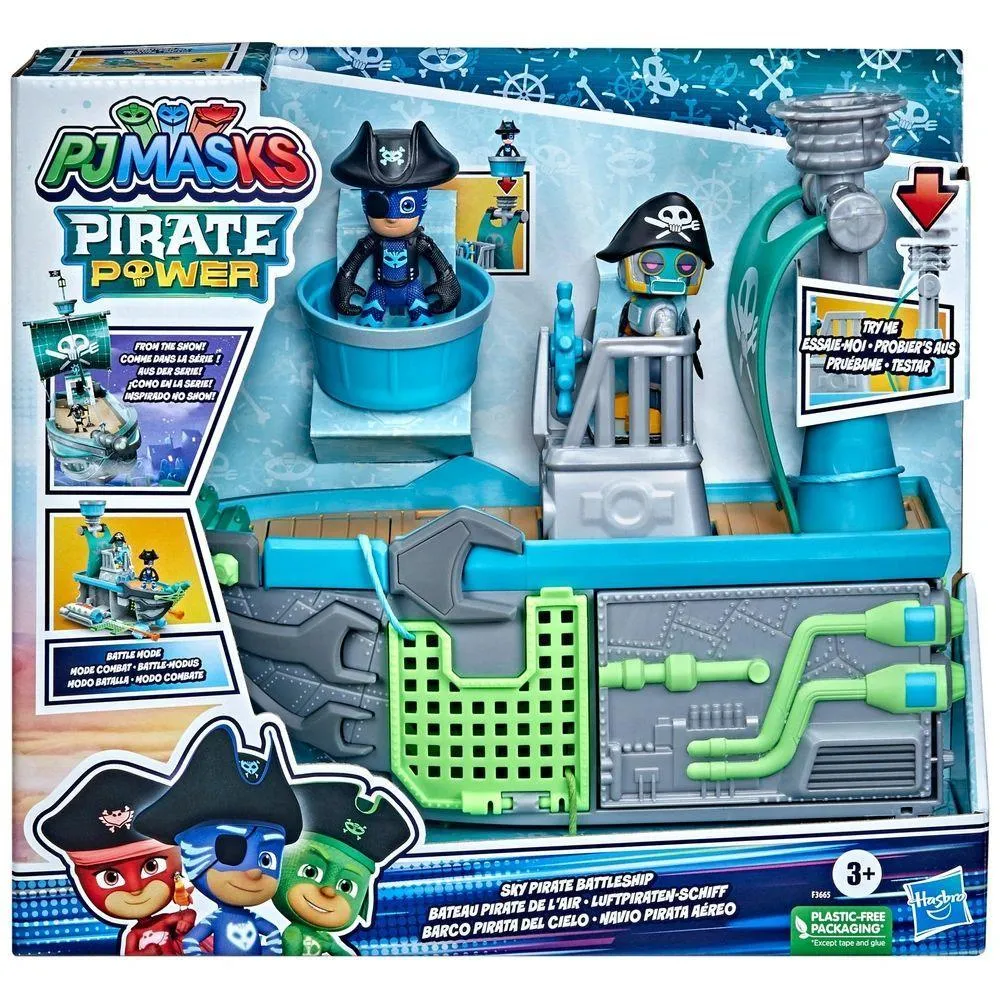 Gaming Statue PJ Masks Sky Pirate Battleship Playset