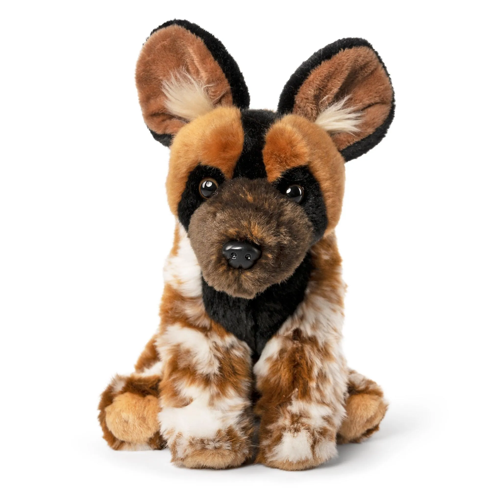LIVING NATURE African Wild Dog Soft Toy 24cm Animation Series