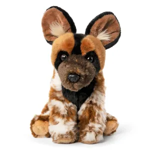LIVING NATURE African Wild Dog Soft Toy 24cm Animation Series