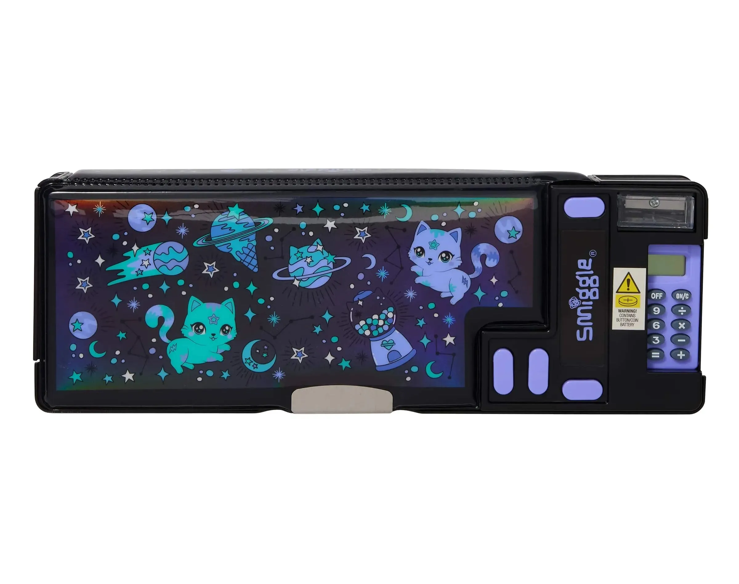 Smiggle Rush Pop Out Pencil Case - Black Themed Decor Variant Paint