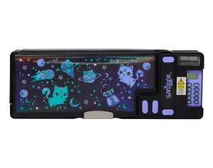 Smiggle Rush Pop Out Pencil Case - Black Themed Decor Variant Paint