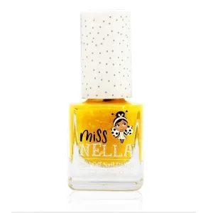Miss Nella Honey Twinkles Glitter 4ml Peel off Kids Nail Polish Game Adaptation Digital Sculpt