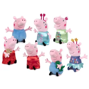 Peppa Pig Better Together Plush Toy 31cm - Assorted Articulated Figure Gold Leaf