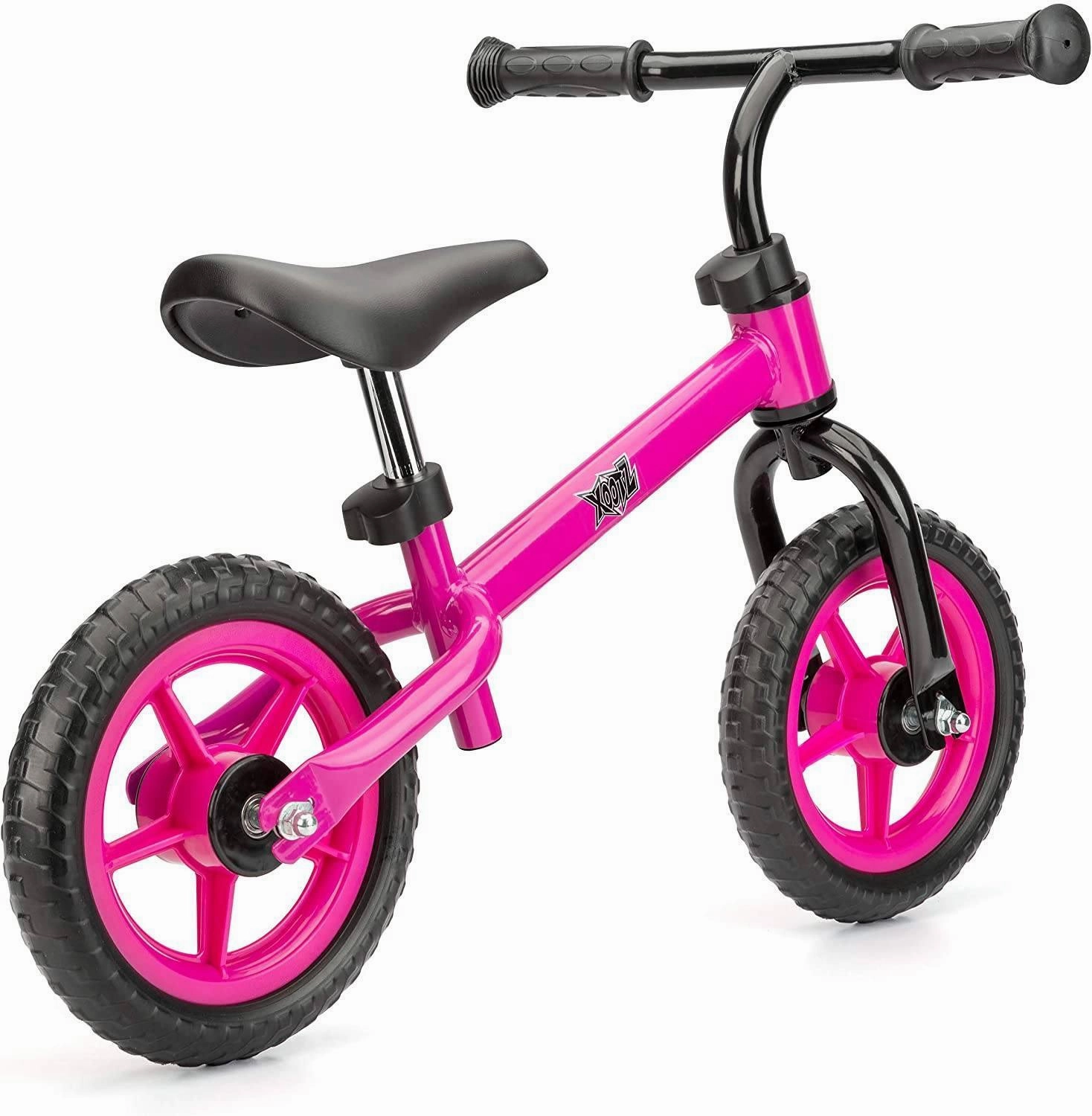 Painted Model XOOTZ Balance Bike for Toddlers & Kids, Pink