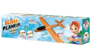 BUKI France Children's Throwing Glider 48cm Vintage Collectible Detailed Hero