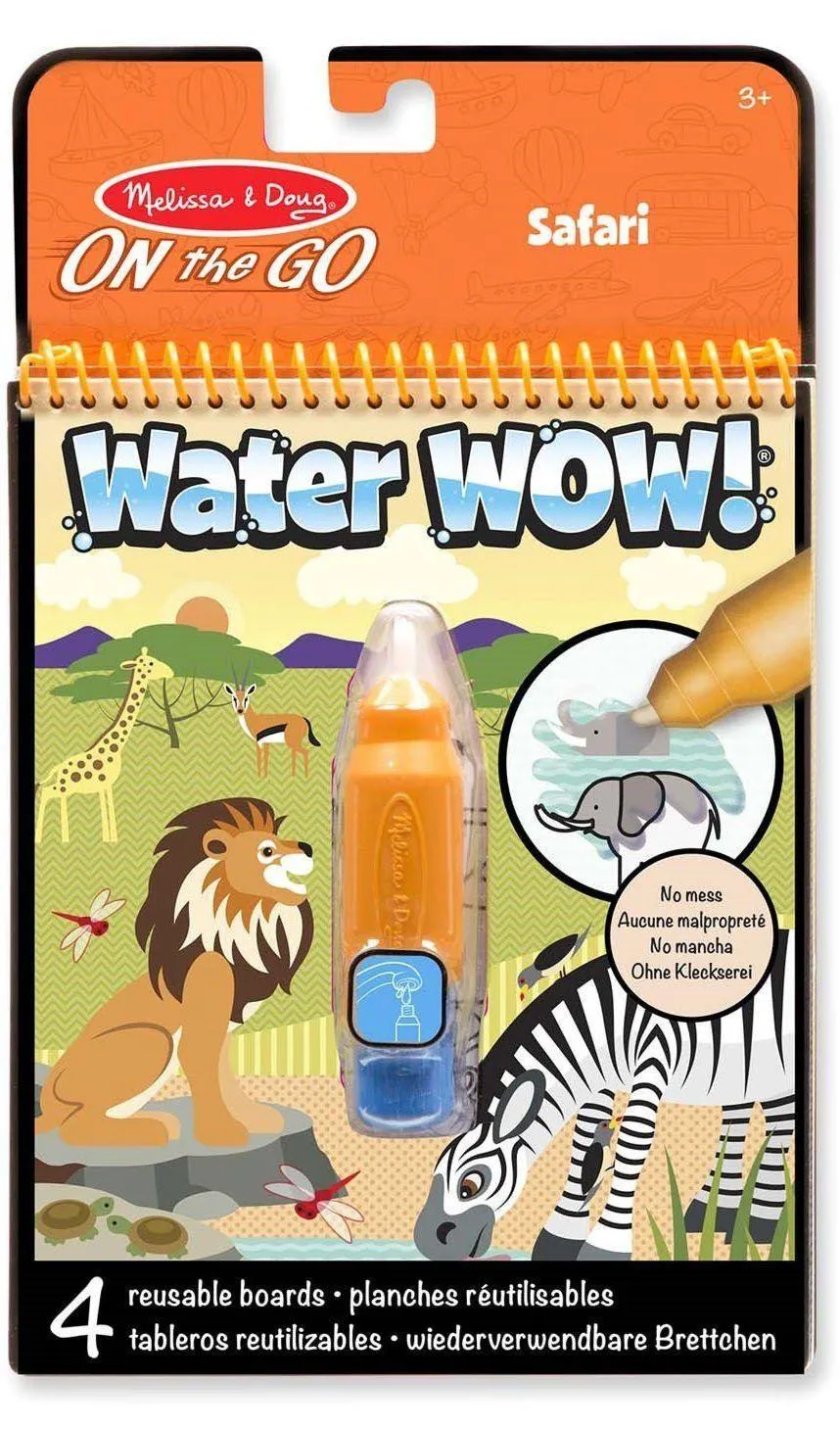 Melissa & Doug 19441 Water WOW! Safari Bookcase Display