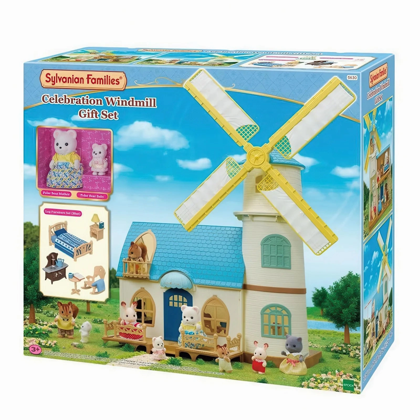 Staff Pick Fantasy Quest Sylvanian Families Celebration Windmill Gift Set