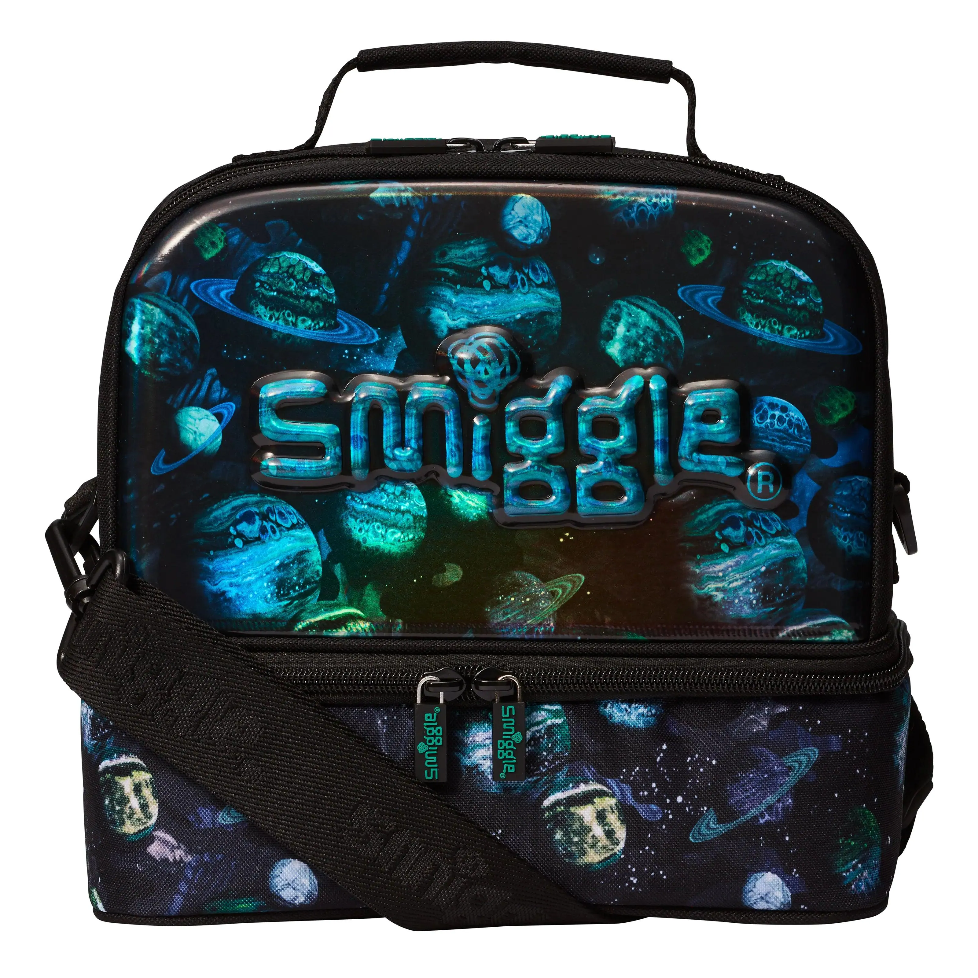 Pop Art Movie Replica SMIGGLE Mirage Hardtop Lunchbox - Black