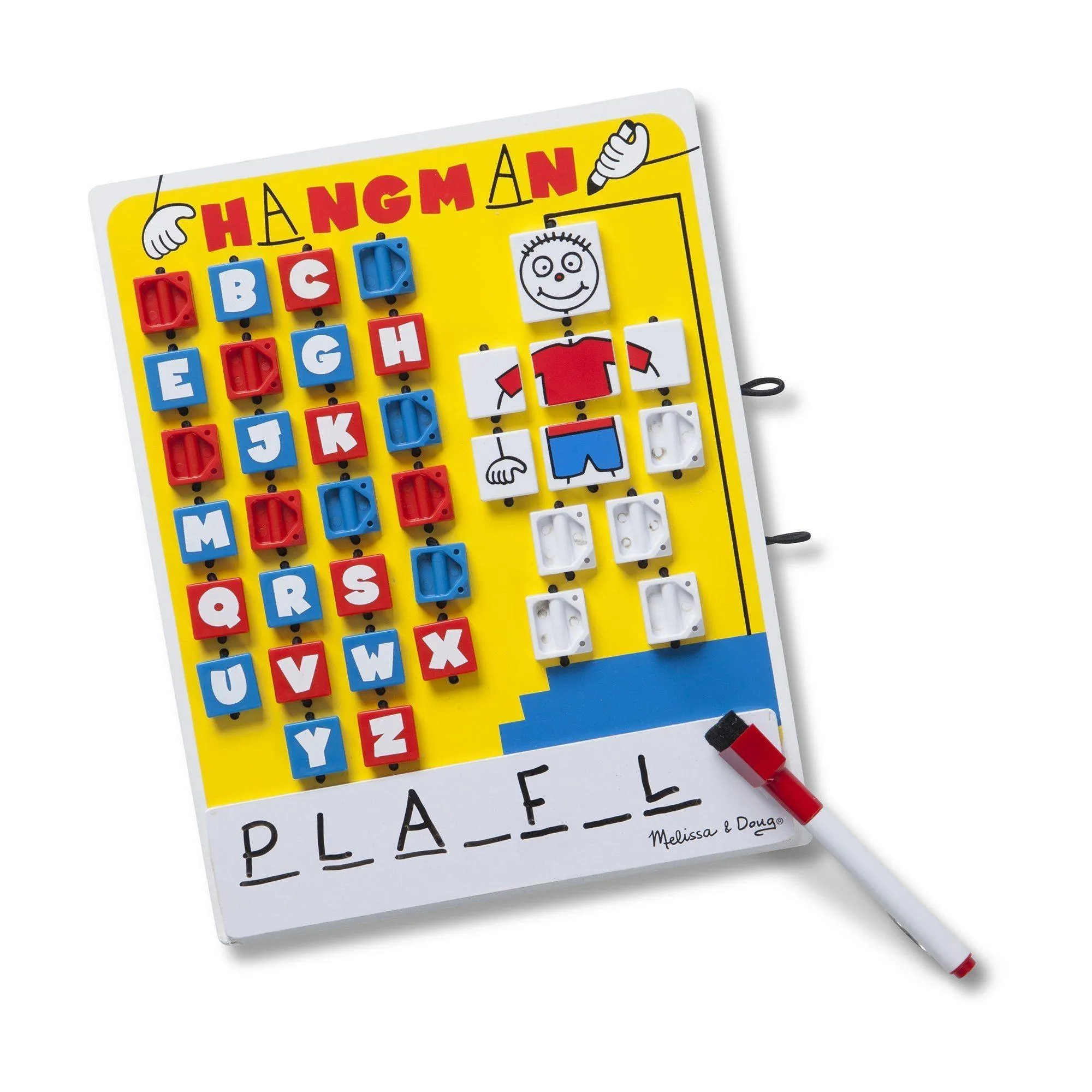 Melissa & Doug 2095 Flip-to-Win Hangman Travel Game Hero Model Realistic Model