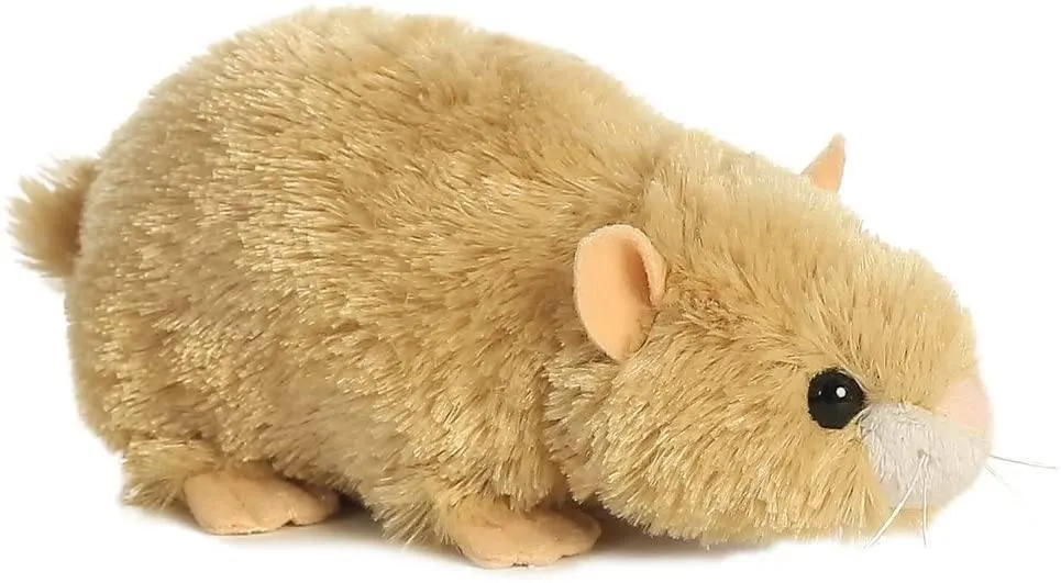 Critically Acclaimed Mini Statue AURORA 31724 Mini Flopsie Hamster 8-inch Plush