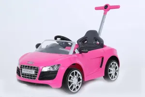 ROLLPLAY Audi R8 Spyder Push Car Pink Immersive experience Movie Character