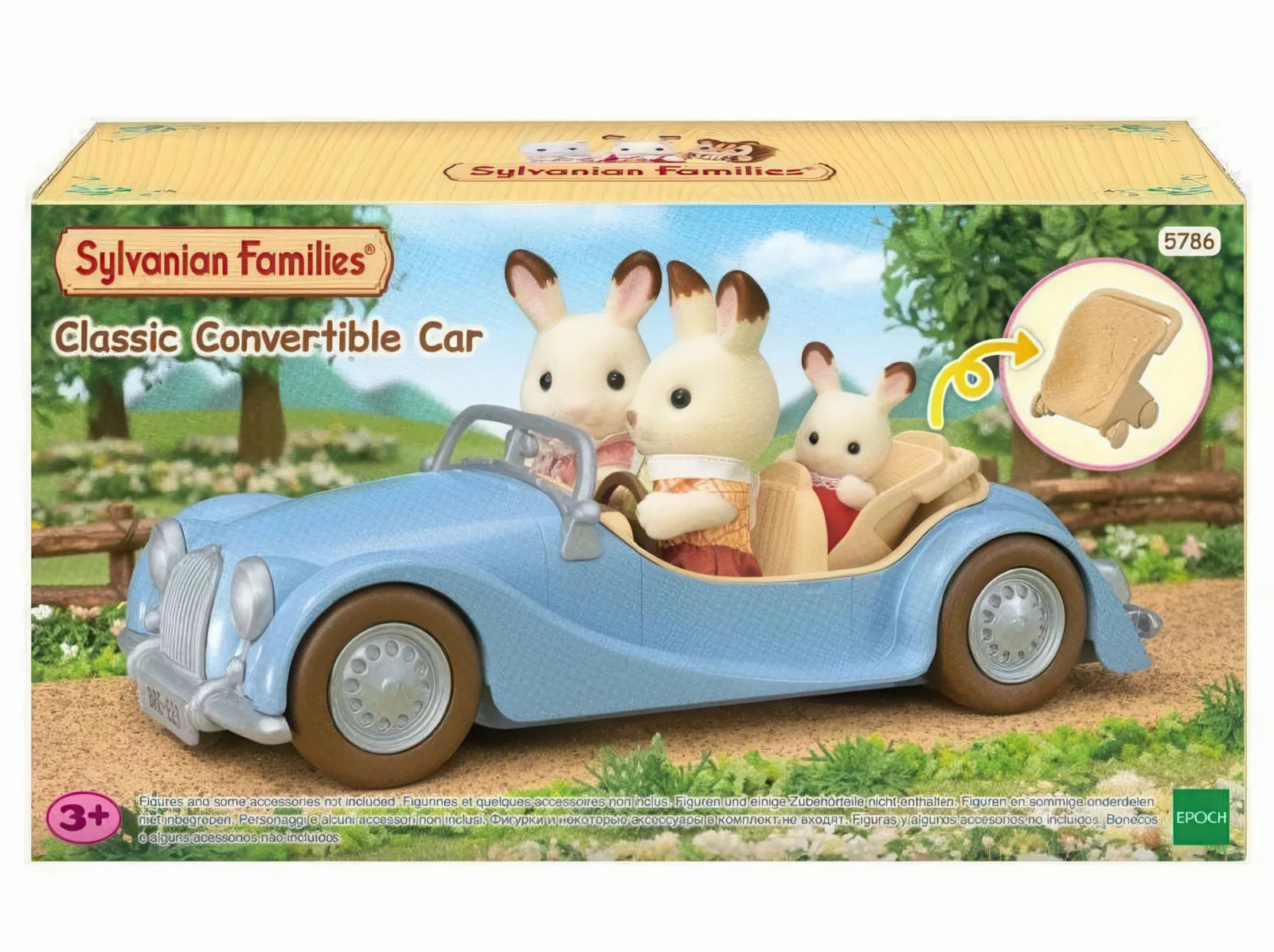 Sylvanian Families Classic Convertible Car Therapeutic Hobby